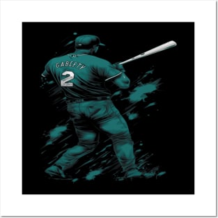 baseball player Posters and Art